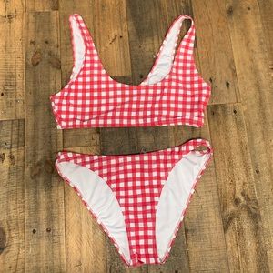 Checkered bikini